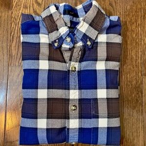 J. Crew XS Slim Fit Oxford Shirt Plaid